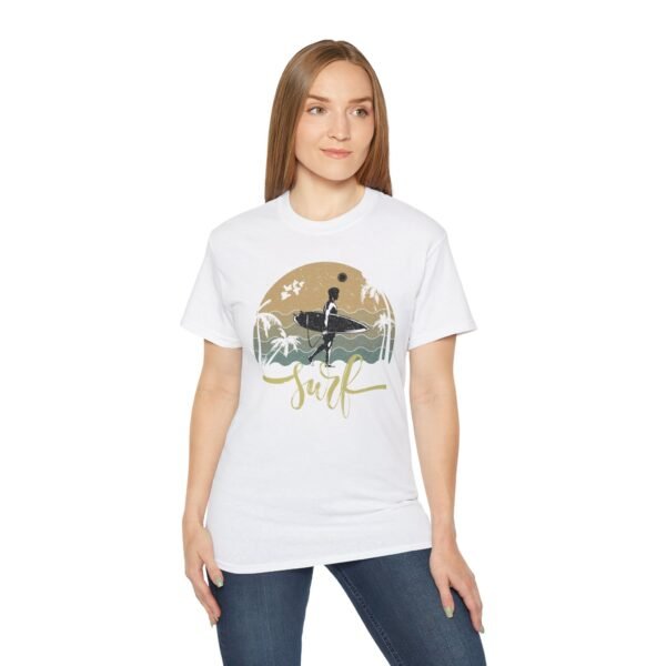 Surf Vibes Unisex Ultra Cotton Tee - Beachy Casual Style