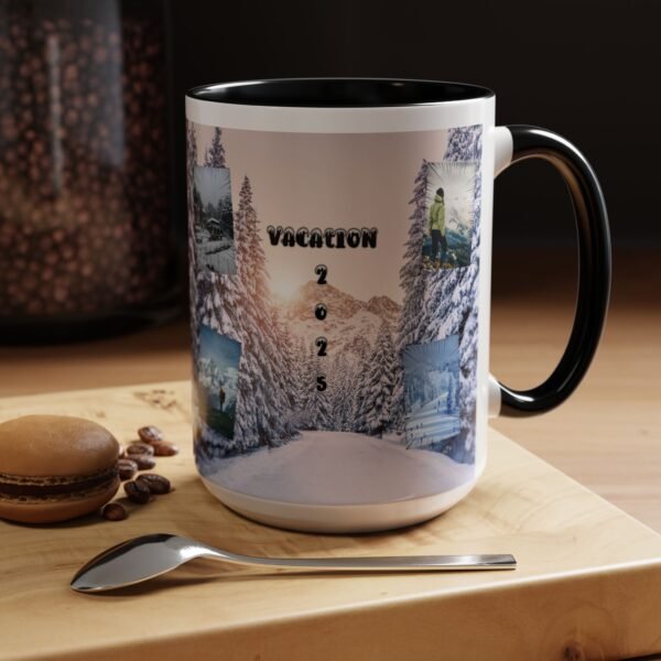 Winter Vacation Photo Mug  (Customized)