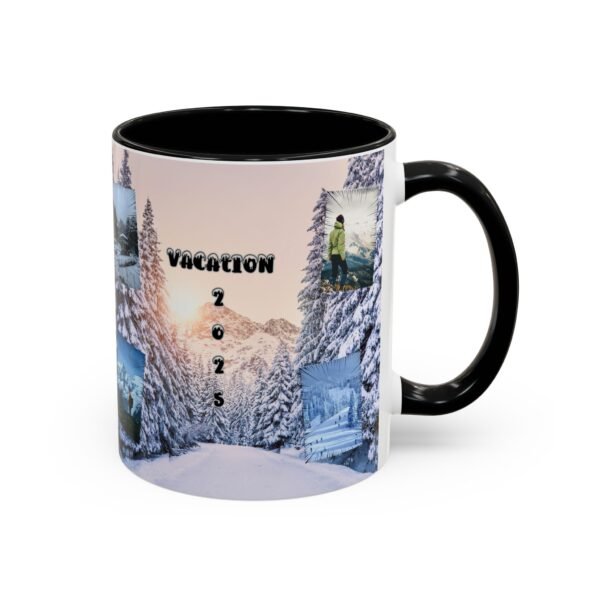 Winter Vacation Photo Mug  (Customized)