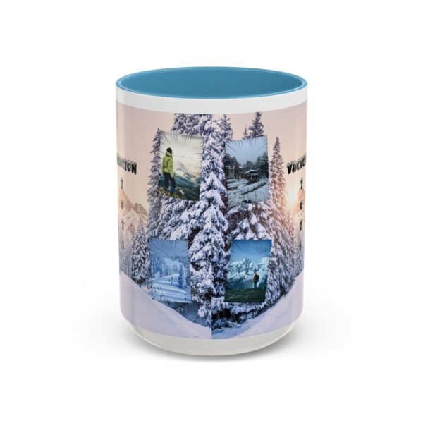 Winter Vacation Photo Mug  (Customized)