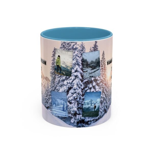 Winter Vacation Photo Mug  (Customized)
