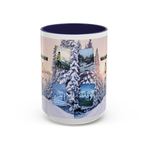 Winter Vacation Photo Mug  (Customized)