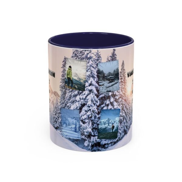 Winter Vacation Photo Mug  (Customized)