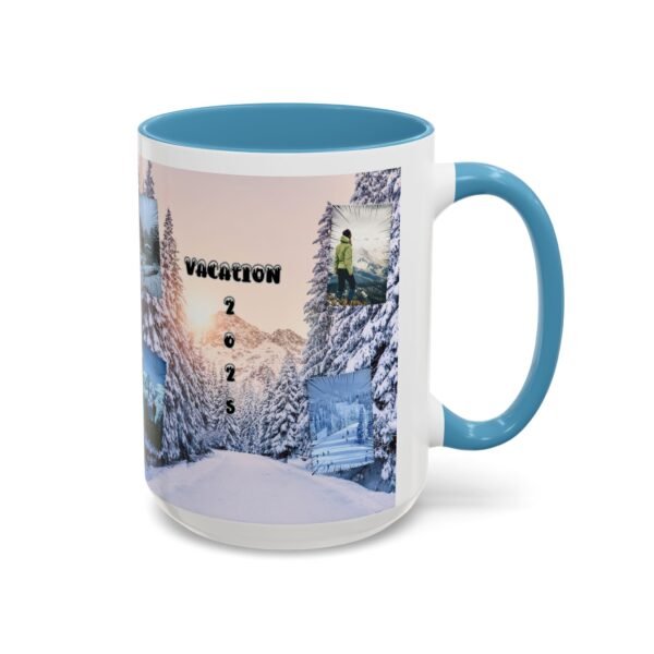 Winter Vacation Photo Mug  (Customized)