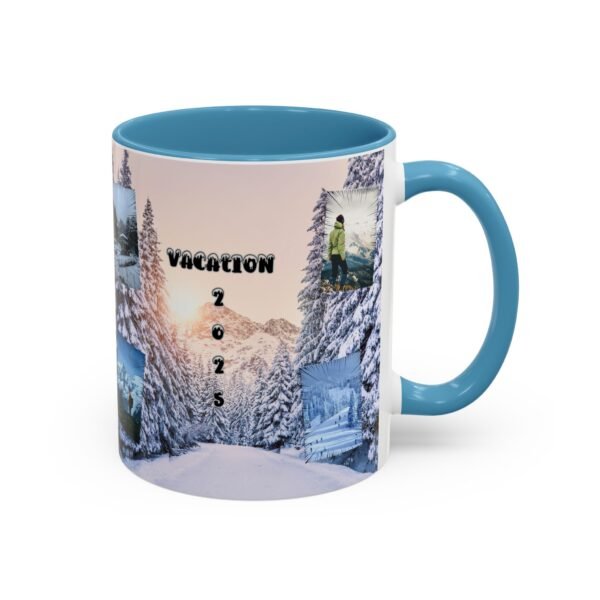 Winter Vacation Photo Mug  (Customized)