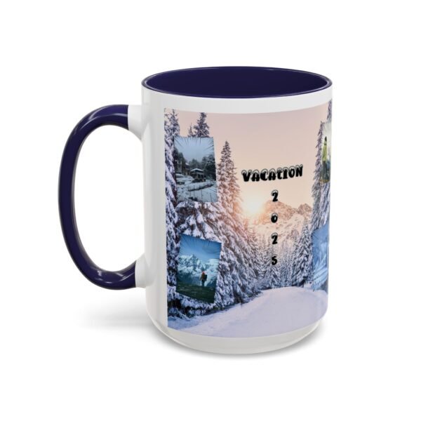 Winter Vacation Photo Mug  (Customized)