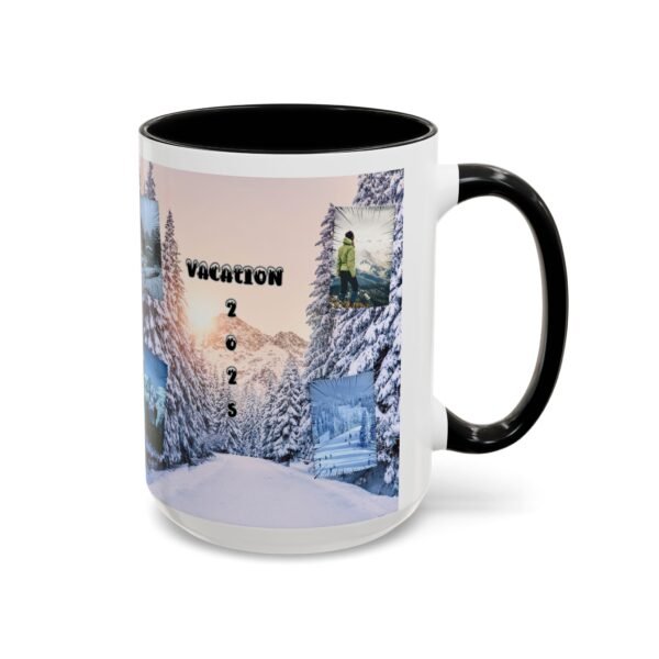 Winter Vacation Photo Mug  (Customized)