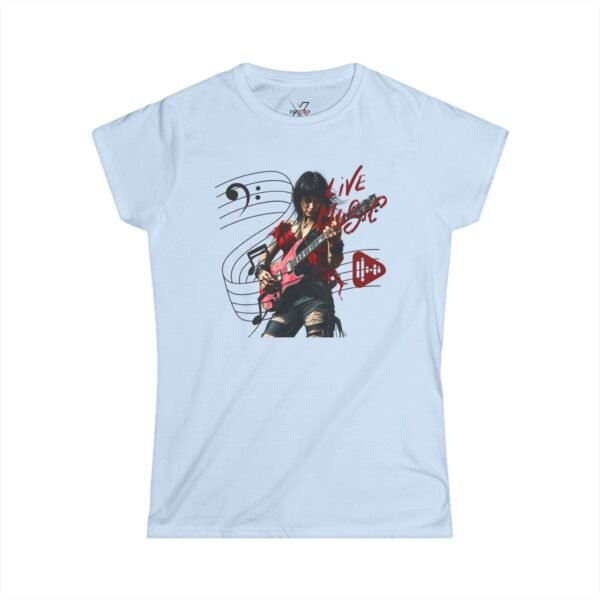 Live Music Women's Softstyle Tee