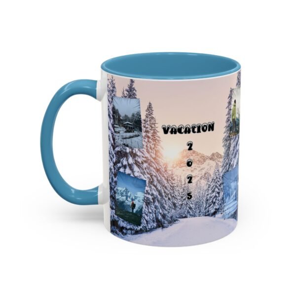 Winter Vacation Photo Mug  (Customized)