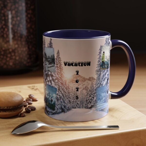 Winter Vacation Photo Mug  (Customized)