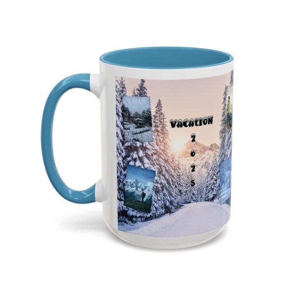 Winter Vacation Photo Mug  (Customized)