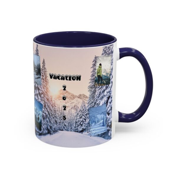 Winter Vacation Photo Mug  (Customized)