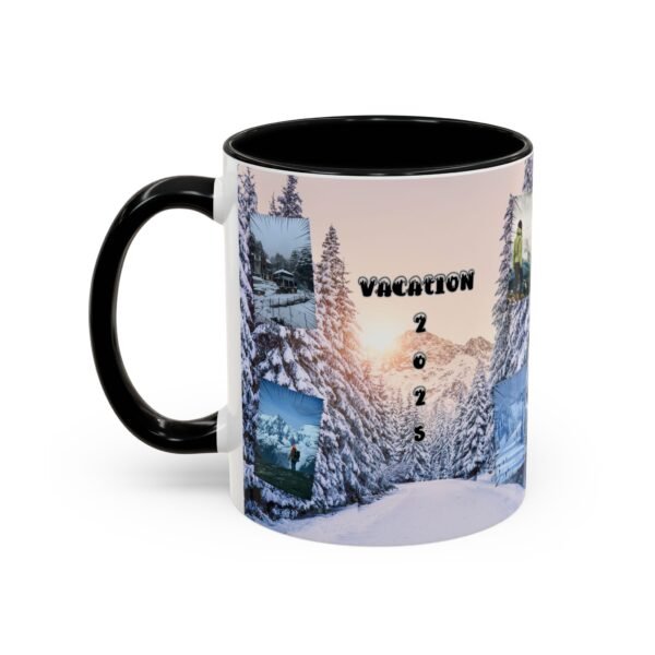 Winter Vacation Photo Mug  (Customized)
