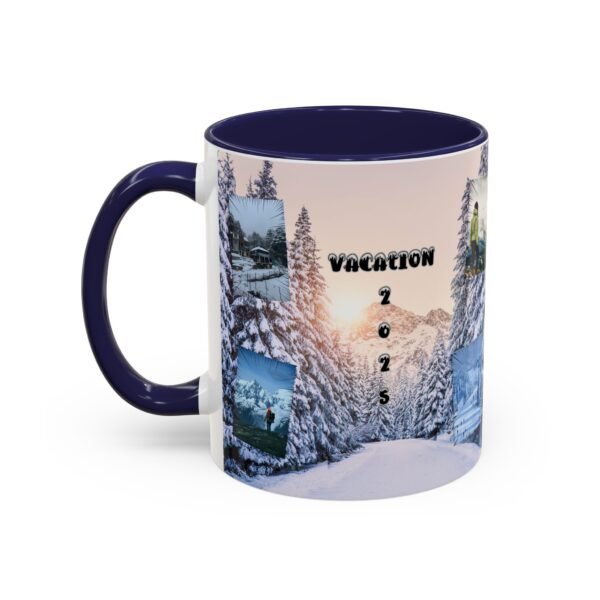 Winter Vacation Photo Mug  (Customized)