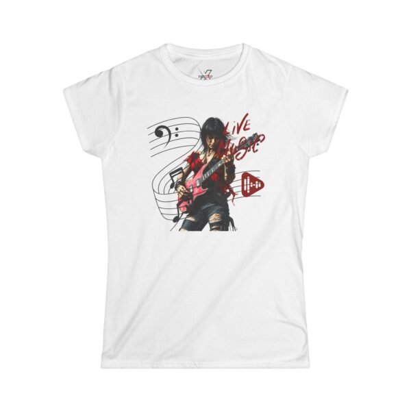 Live Music Women's Softstyle Tee