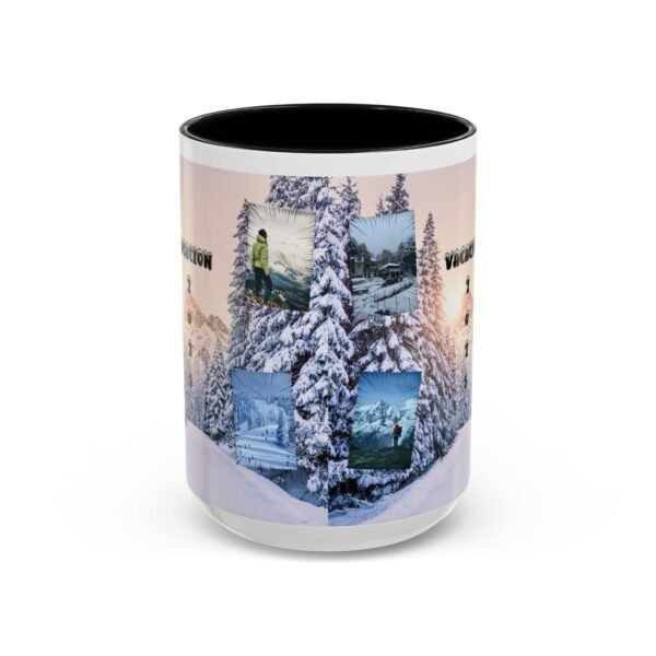 Winter Vacation Photo Mug  (Customized)