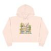 Happy Easter Crop Hoodie