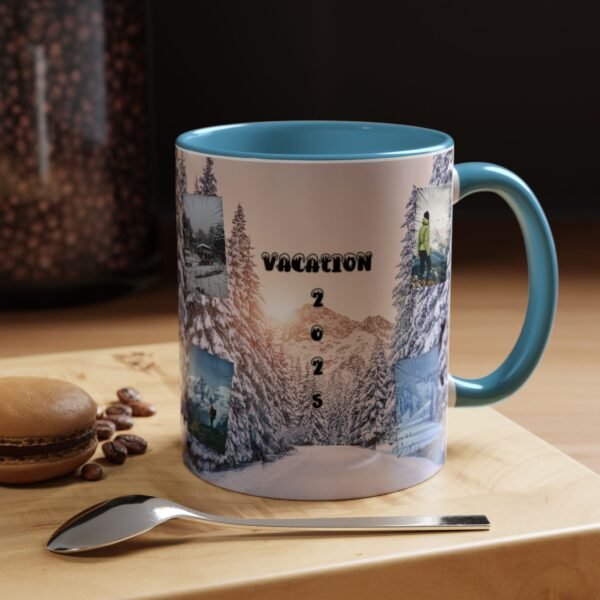 Winter Vacation Photo Mug  (Customized)