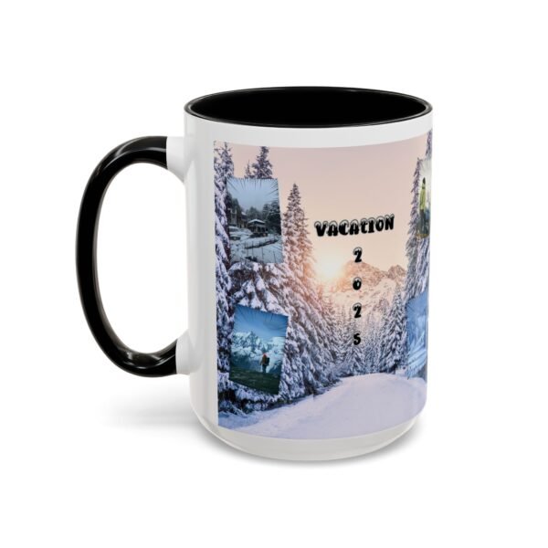 Winter Vacation Photo Mug  (Customized)