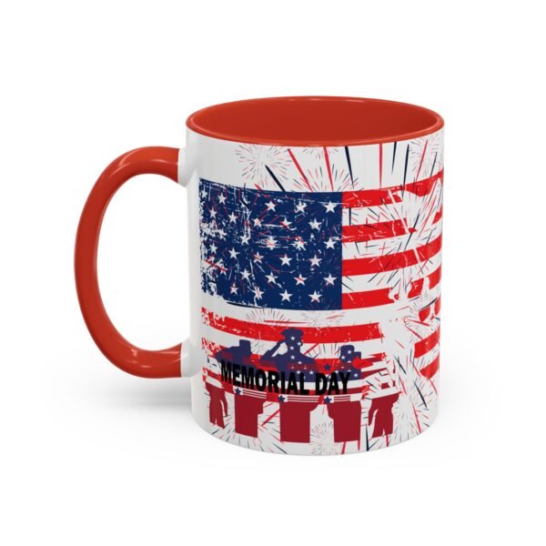 Memorial Day Accent Coffee Mug