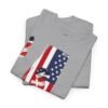 Unisex Heavy Cotton Patriotic T-Shirt for Independence Day, Memorial Day