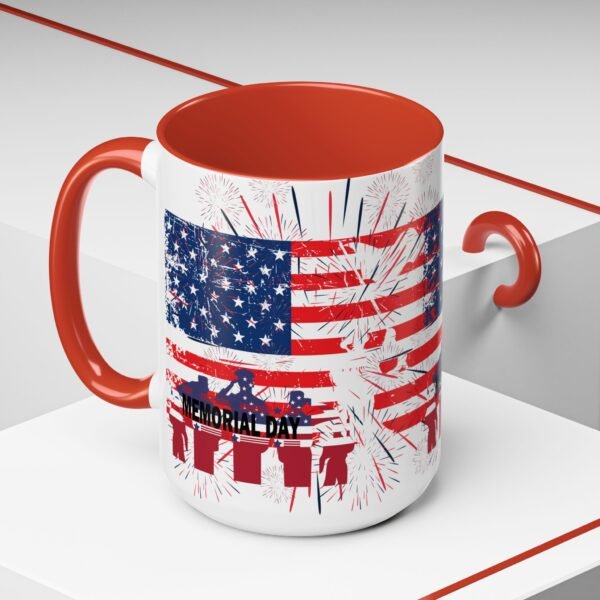 Memorial Day Accent Coffee Mug