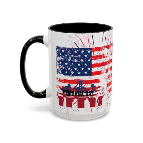Memorial Day Accent Coffee Mug