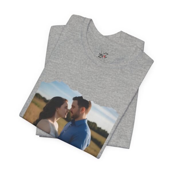 Personalized Couple's Photo, Anniversary Gift Shirt