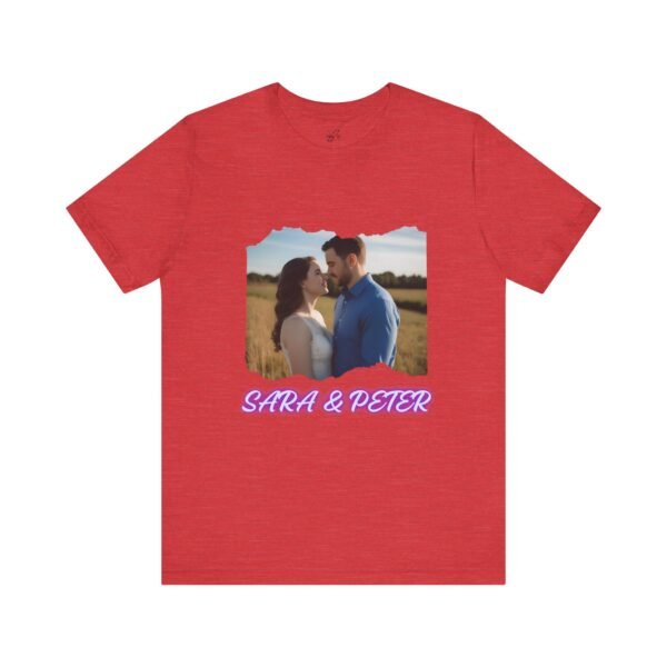 Personalized Couple's Photo, Anniversary Gift Shirt
