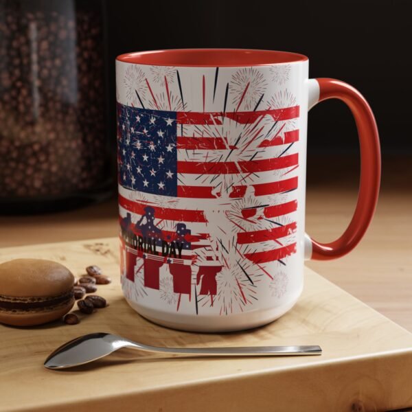 Memorial Day Accent Coffee Mug