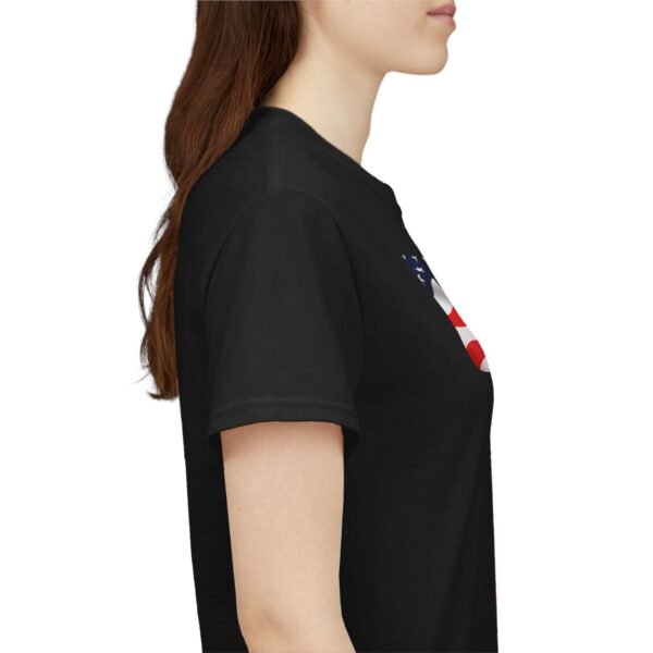 Unisex Heavy Cotton Patriotic T-Shirt for Independence Day, Memorial Day