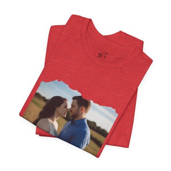 Personalized Couple's Photo, Anniversary Gift Shirt