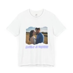Personalized Couple's Photo, Anniversary Gift Shirt