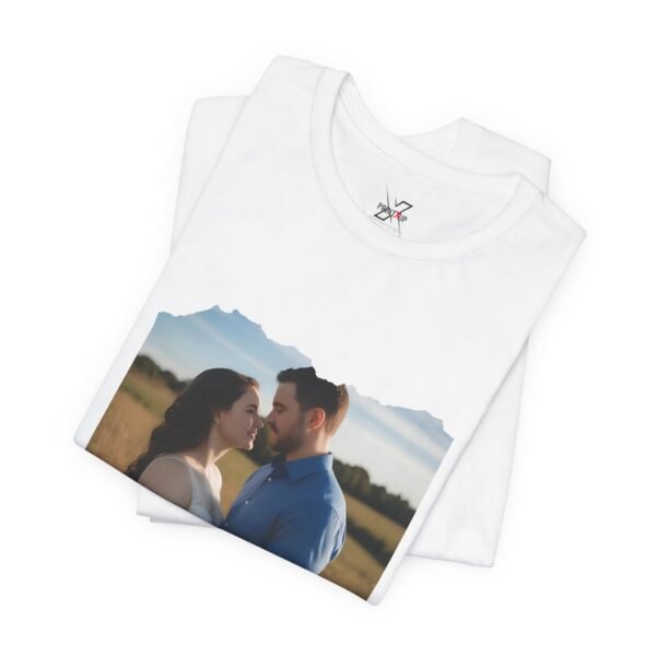 Personalized Couple's Photo, Anniversary Gift Shirt