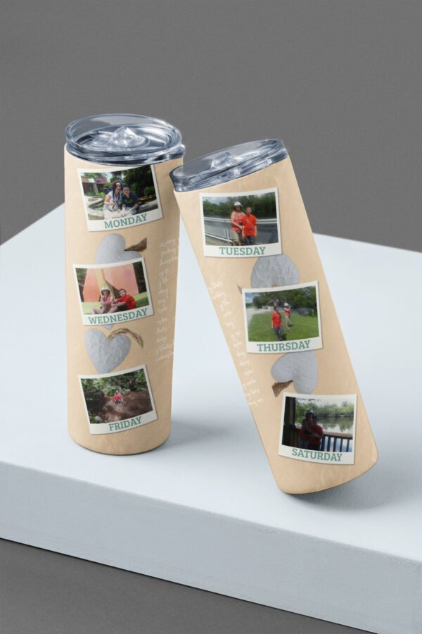 Personalized Photo album Mom Tumbler 20oz