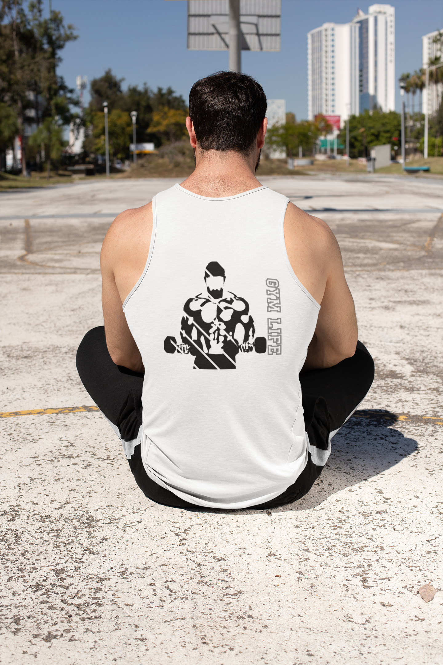 Gym Life Men Jersey Tank - Perfect for Fitness Enthusiasts