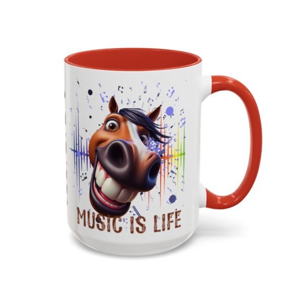 Personalized Musical Accent Coffee Mug 11/15 oz