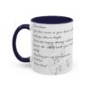 Personalized Musical Accent Coffee Mug Musical Coffee Mug - Perfect Gift for Music Lovers, With Inspirational Quote
