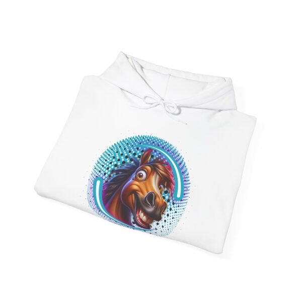 Funny Horse Graphic Hoodie, Cozy Unisex Sweatshirt