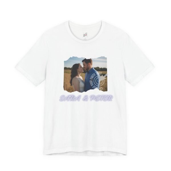 Personalized Couple's Photo, Anniversary Gift Shirt