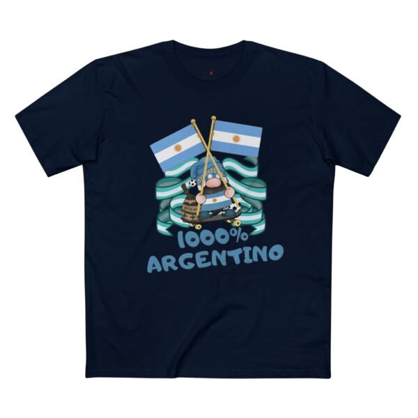 1000% Argentino Adult Staple Tee, Casual T-Shirt, Graphic Tee, Birthday Present