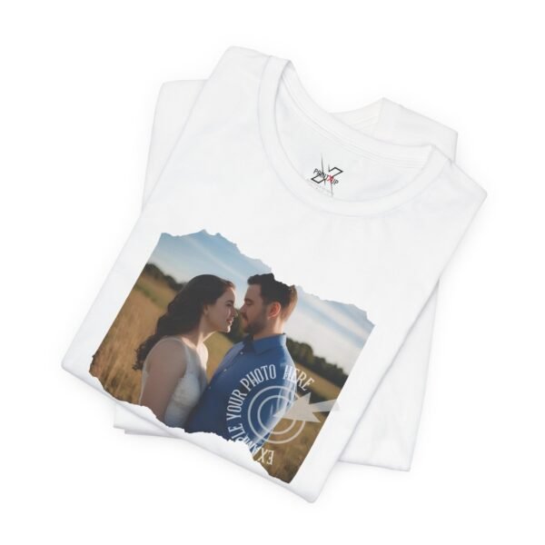 Personalized Couple's Photo, Anniversary Gift Shirt