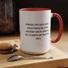 Vibrant Inspirational Coffee Mug Colombian Spirit