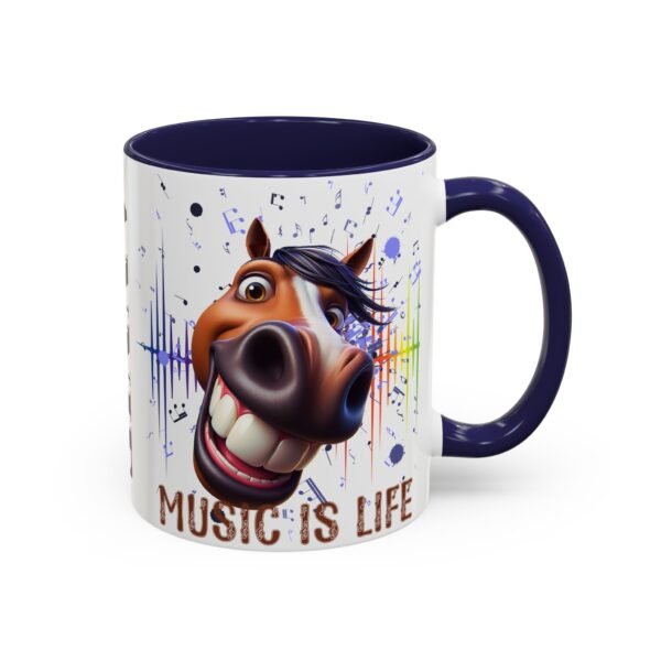 Personalized Musical Accent Coffee Mug 11/15 oz