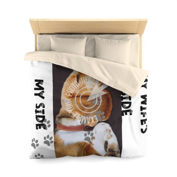 Copy of Personalized Dog & Family Microfiber Duvet Cover Cozy Home Decor for Pet Lovers
