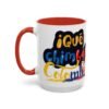 Vibrant Inspirational Coffee Mug Colombian Spirit