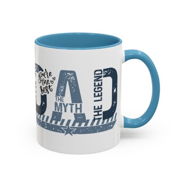 Printed on Both Sides Coffee Mug Gift for Fathers Day, Birthday, Christmas