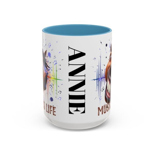 Personalized Musical Accent Coffee Mug 11/15 oz
