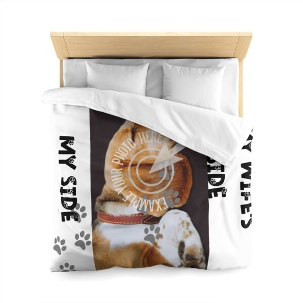 Copy of Personalized Dog & Family Microfiber Duvet Cover Cozy Home Decor for Pet Lovers