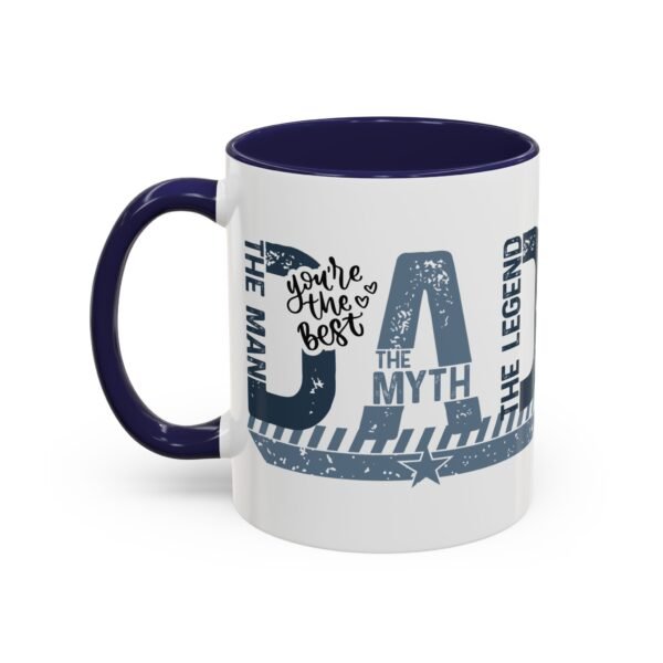 Printed on Both Sides Coffee Mug Gift for Fathers Day, Birthday, Christmas